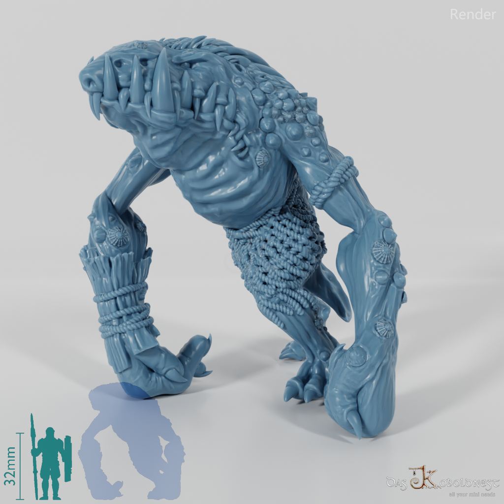 Schlurfender Fjordtroll