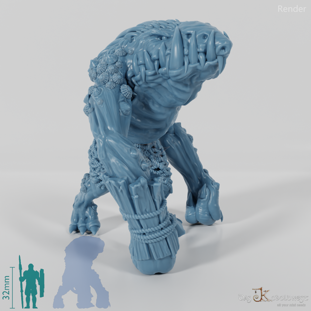 Schlurfender Fjordtroll