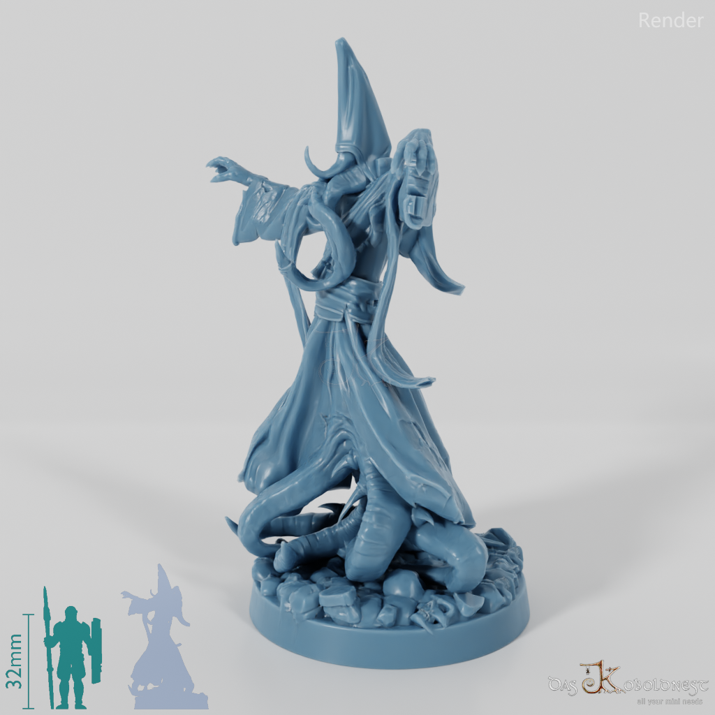 Verhüllter, mutierter Foulmaw-Kultist 04