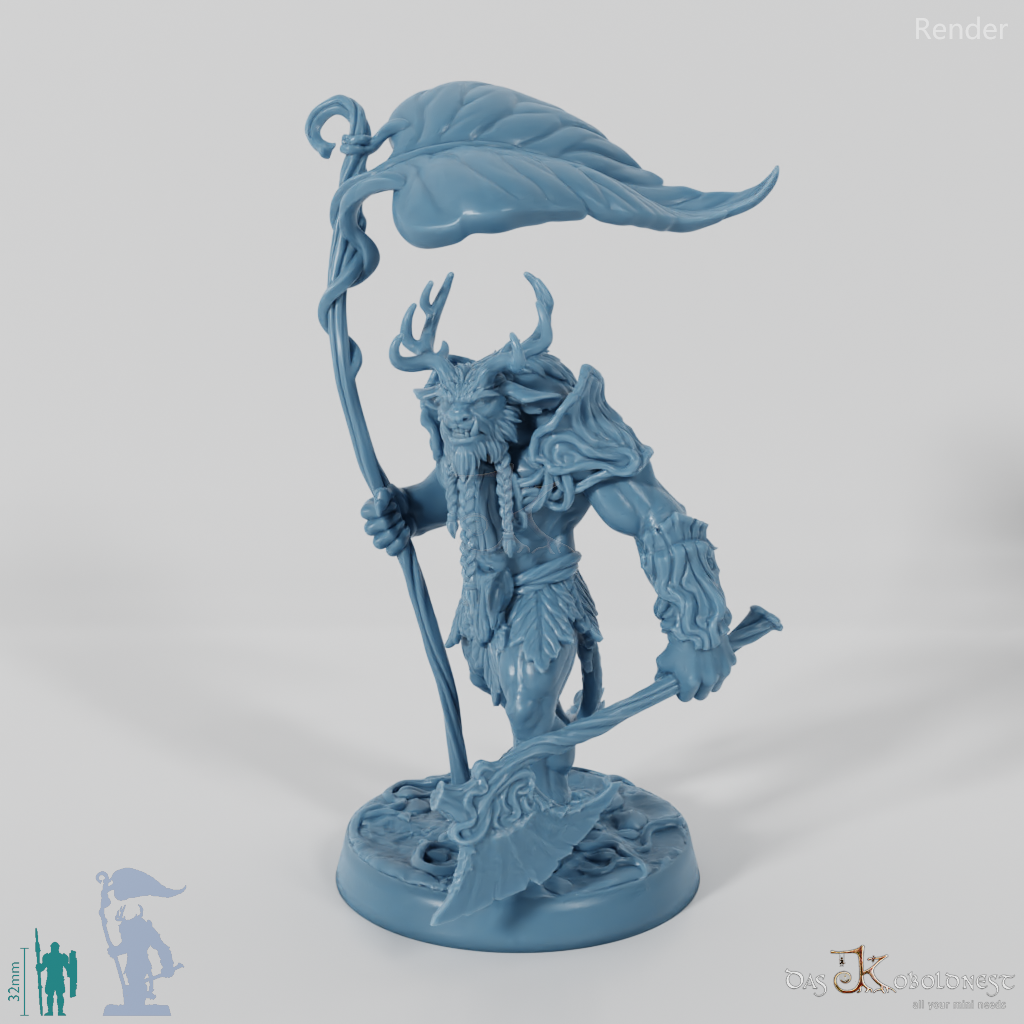 Waldvolk-Bannerträger 01