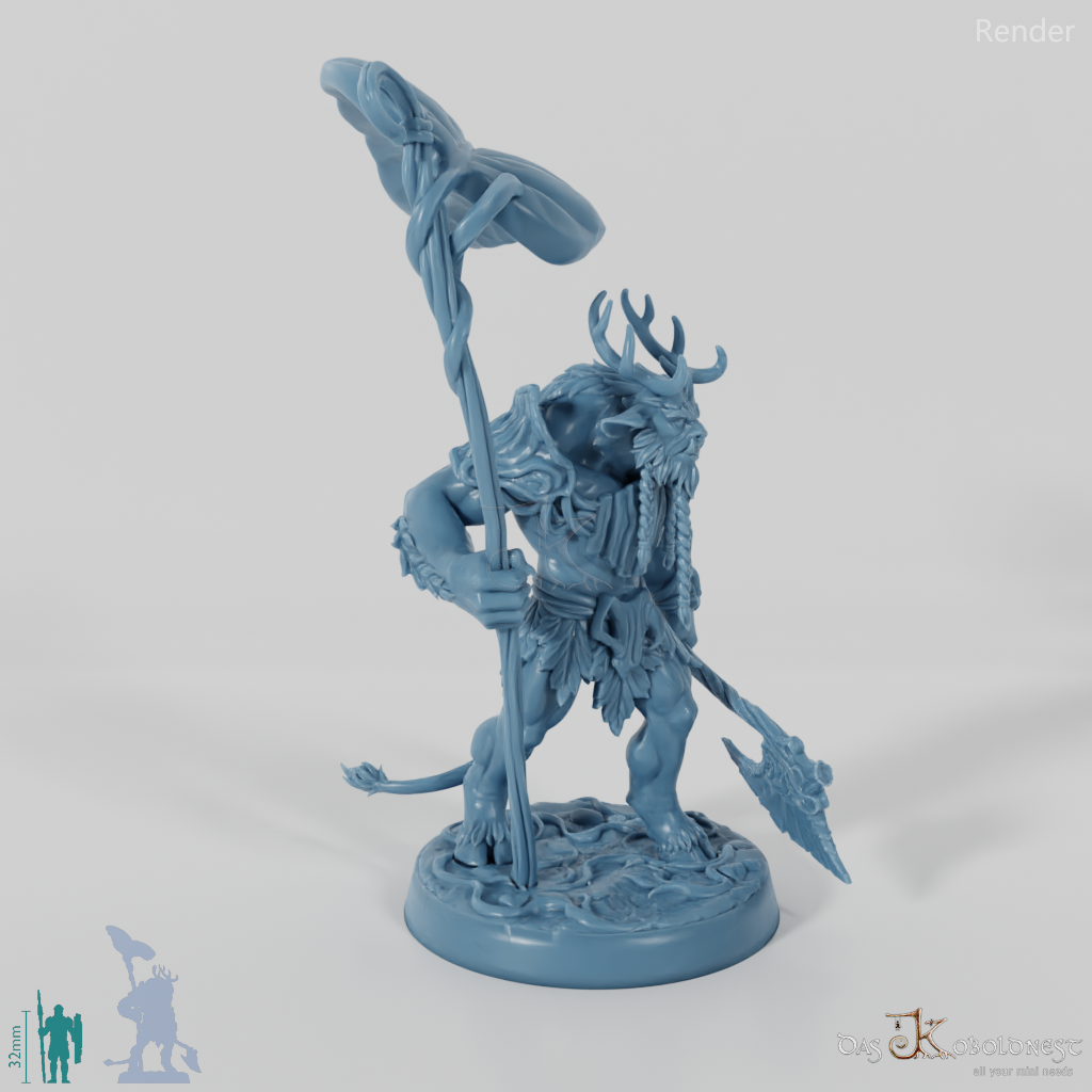 Waldvolk-Bannerträger 01