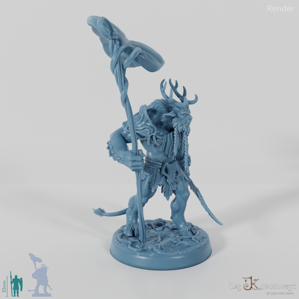 Waldvolk-Bannerträger 03