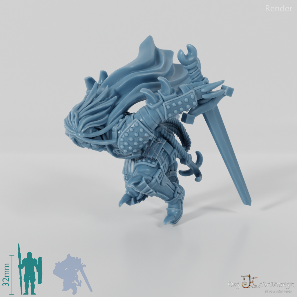 Vlakir, Vampir-Krieger mit Schwert