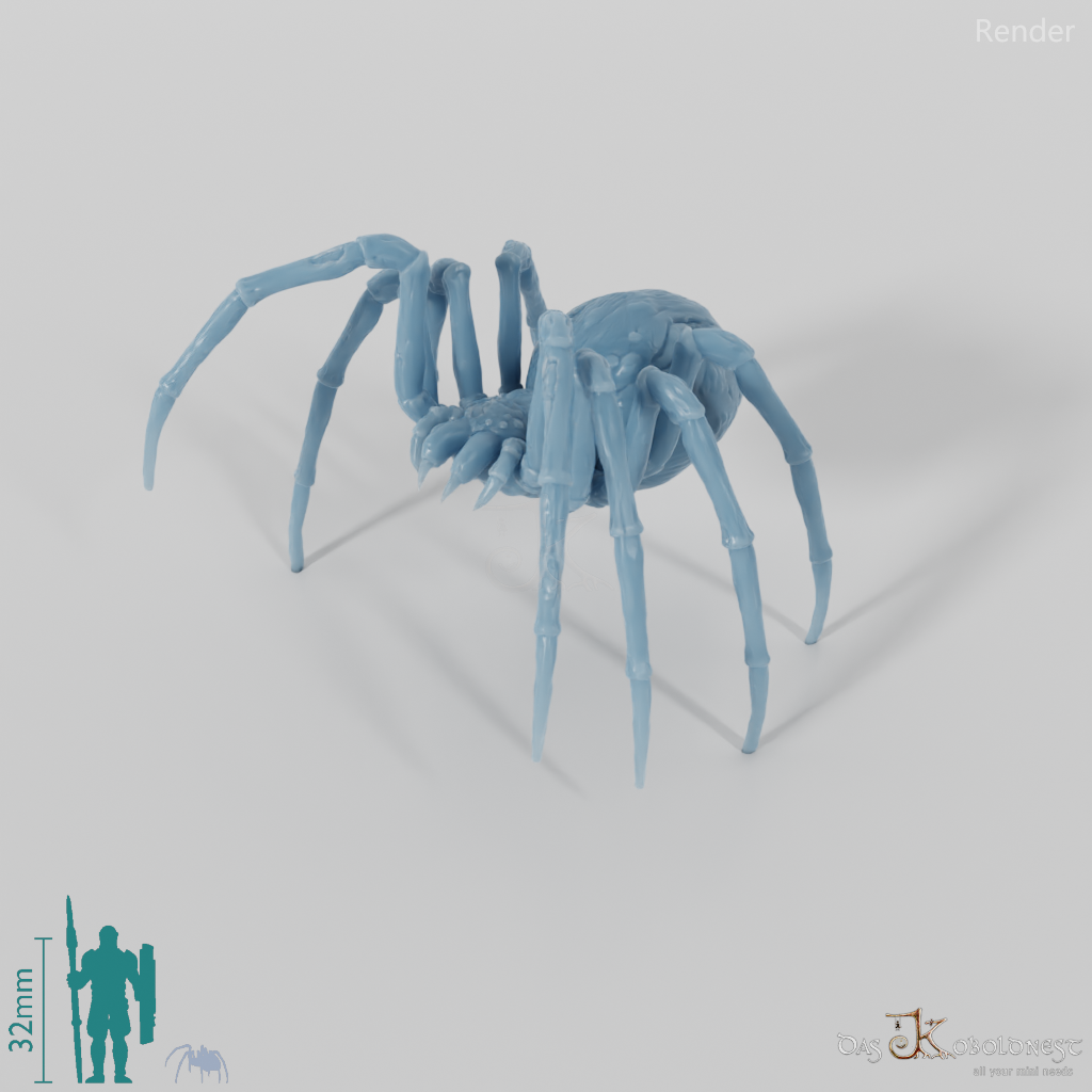 Spinne - Kleine Zombiespinne 01