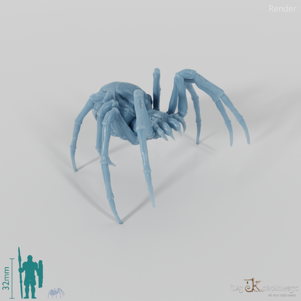 Spinne - Kleine Zombiespinne 01