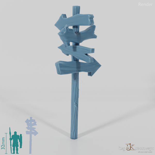 Wegweiser - Cartoon 01