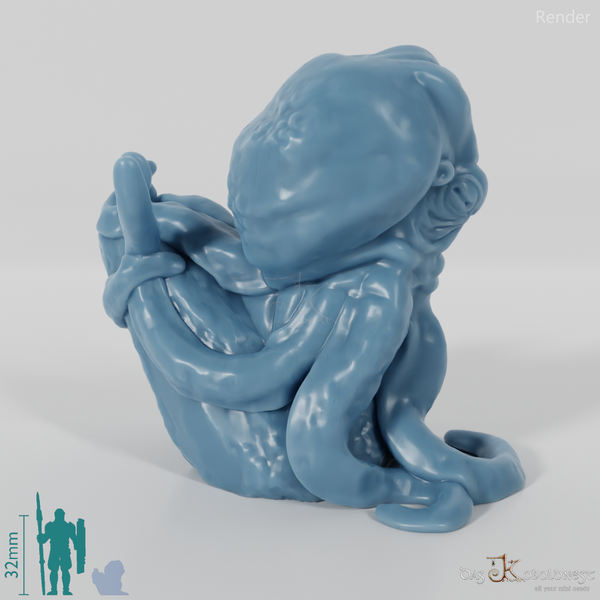 Tintenfisch - Wütender Oktopus 01