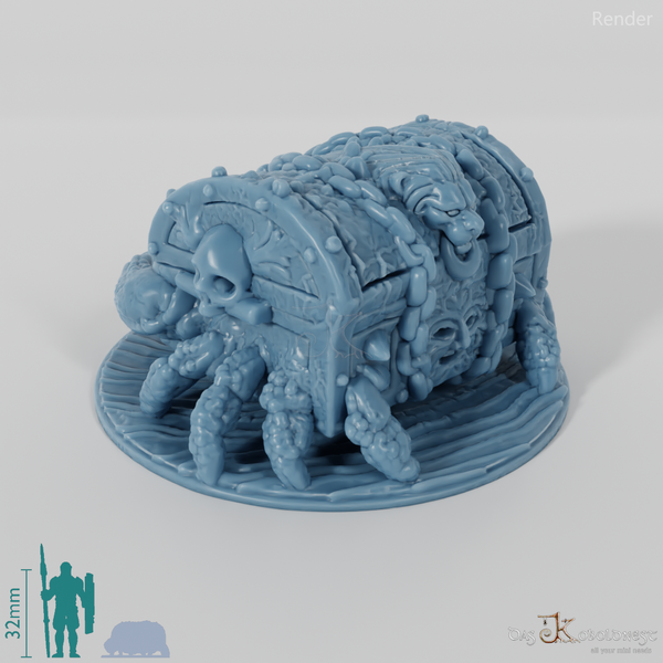 Groteske Schatztruhe