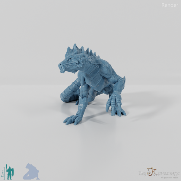 Eidechse - Riesenechse 02