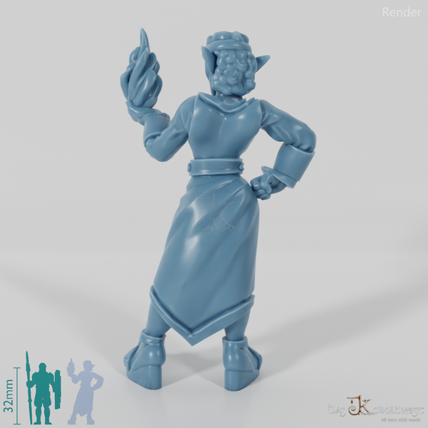 Dunkelelfen-Magierin 01