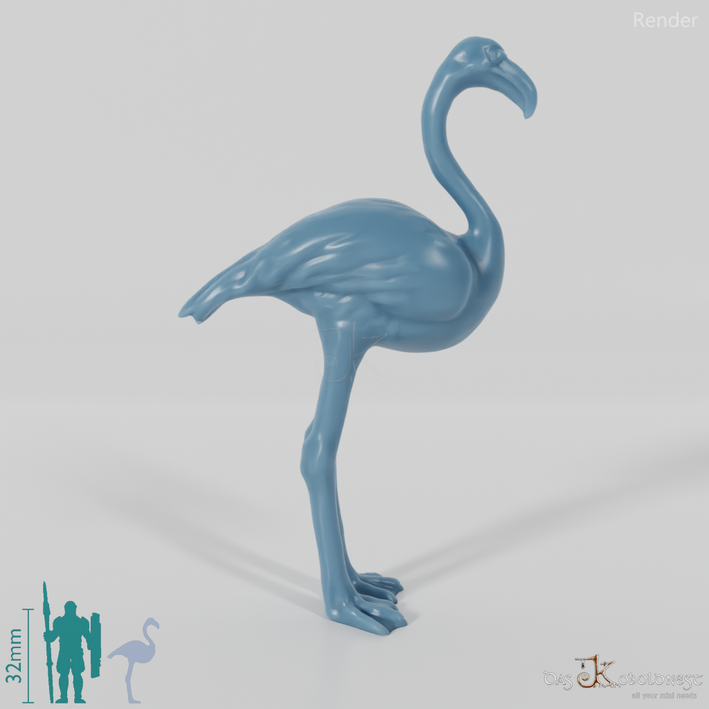 Vogel - Flamingo