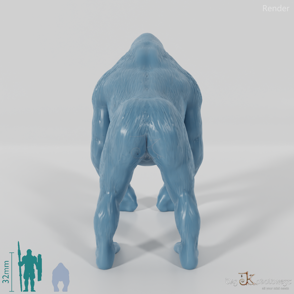 Menschenaffe - Gorilla 01