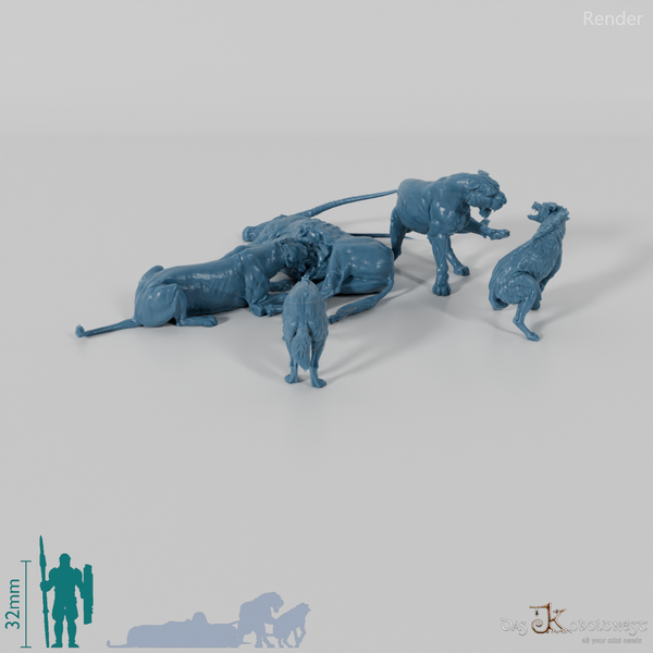 Raubkatze - Löwinnen gegen Hyänen