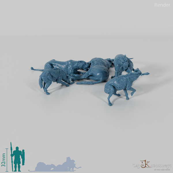 Raubkatze - Löwinnen gegen Hyänen