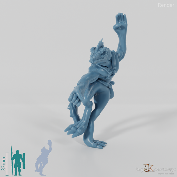 Echsenvolk-Mönch 01