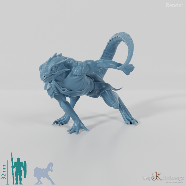 Echsenvolk-Kämpfer 01