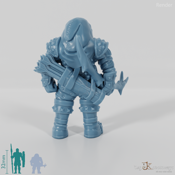 Zwergen-Bogenschütze 01