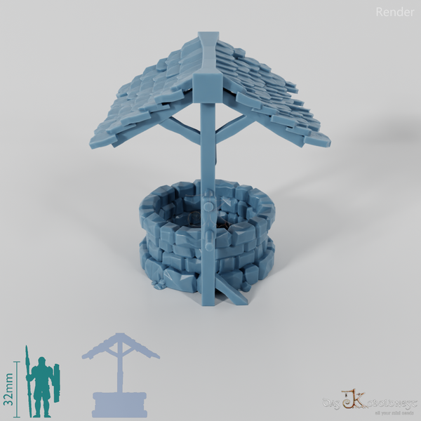 Brunnen - Verfallener Brunnen 01