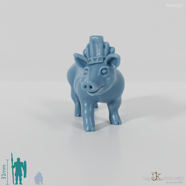 Hausschwein - Preisgekröntes Schwein