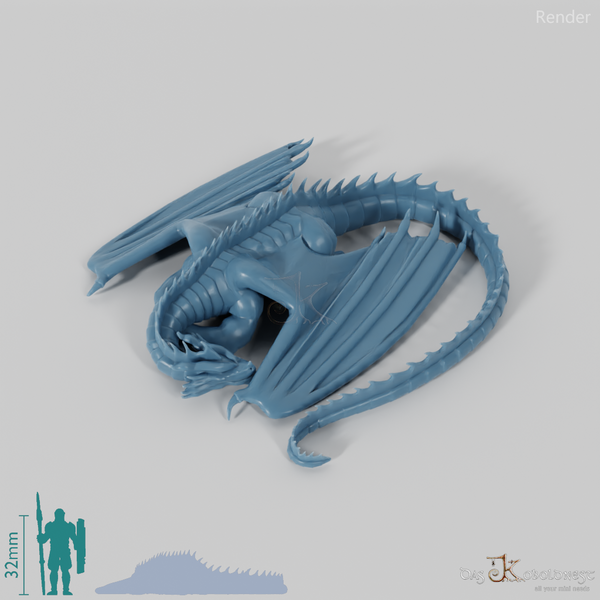 Drache - Schlafender Drache