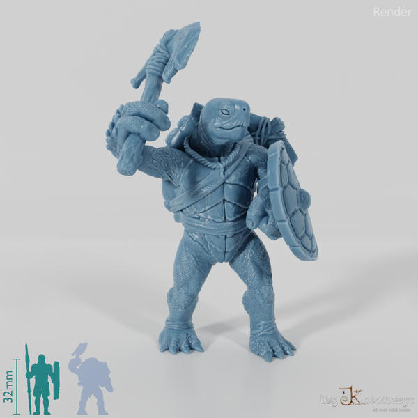Schildkrötenvolk-Kämpfer 02