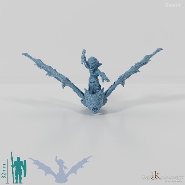 Goblin-Fledermausreiter