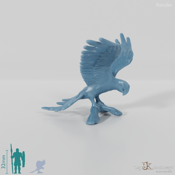 Papagei - Papagei auf Ast 01