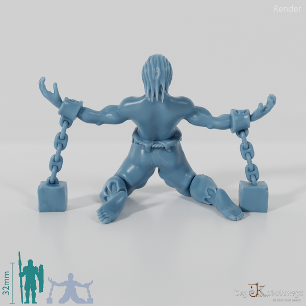 Angeketteter Gefangener