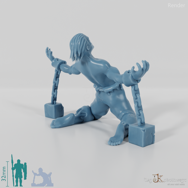 Angeketteter Gefangener