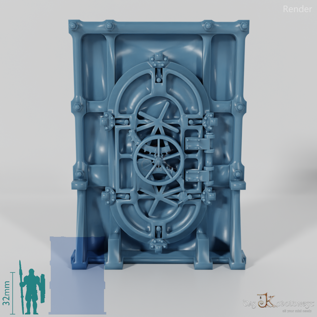 Tür - Große Sicherheitstür 01