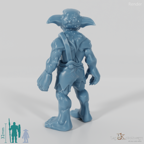 Goblin mit Hosenträger