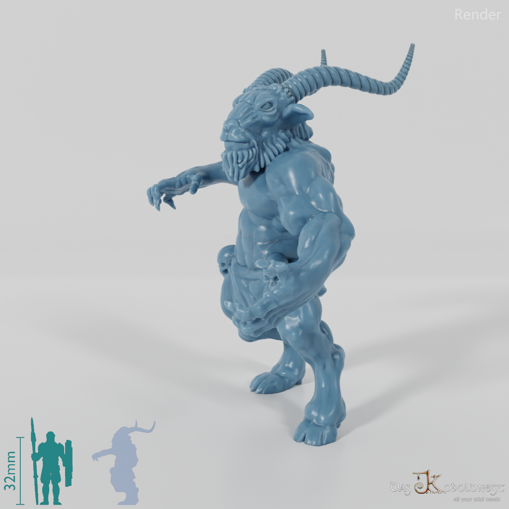 Unbewaffneter Satyr