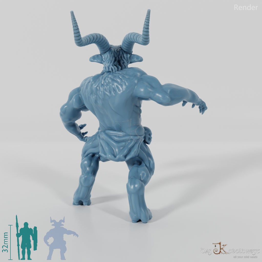 Unbewaffneter Satyr