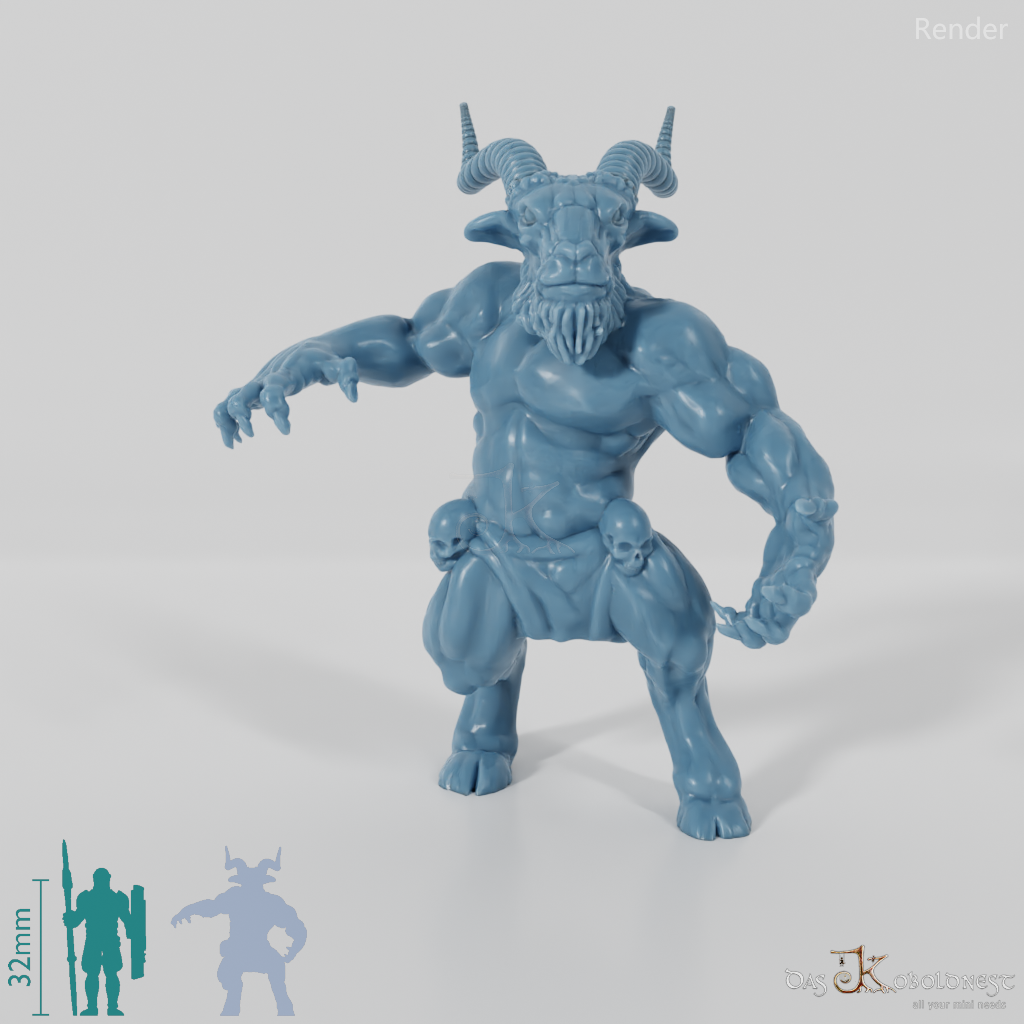 Unbewaffneter Satyr