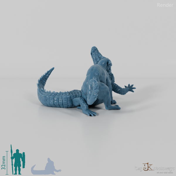 Raubkatze - Jaguar 03 - Kampf mit Schwarzem Kaiman