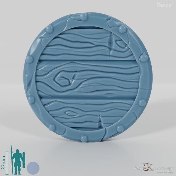 Einfacher Rundschild