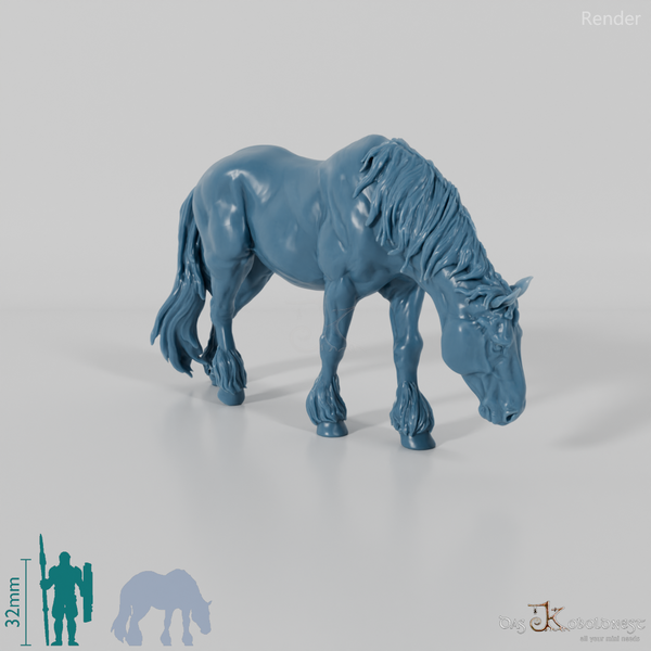 Pferd - Suffolk Punch Stute 01