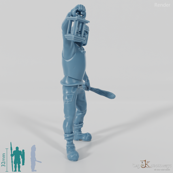 Torwache mit Laterne