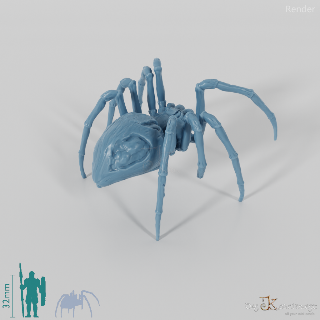 Spinne - Große Zombiespinne 01