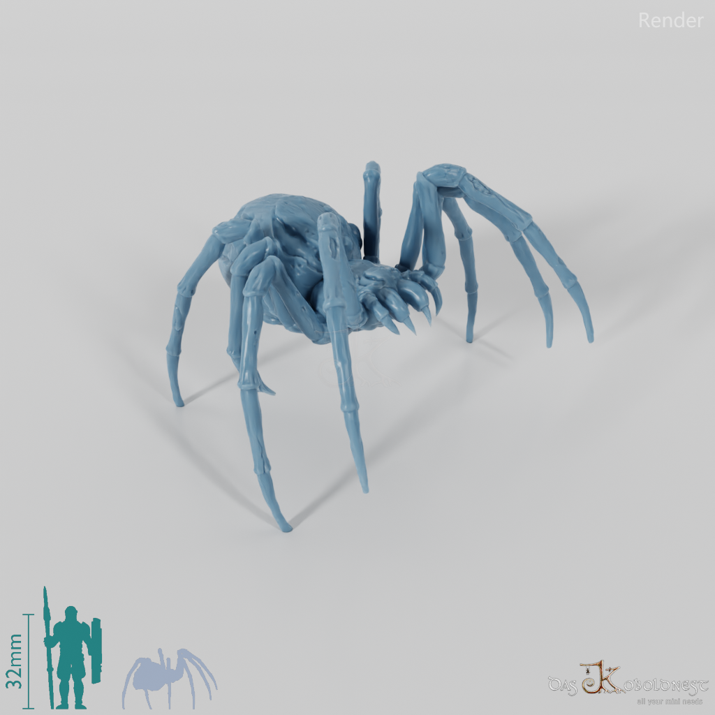 Spinne - Große Zombiespinne 01