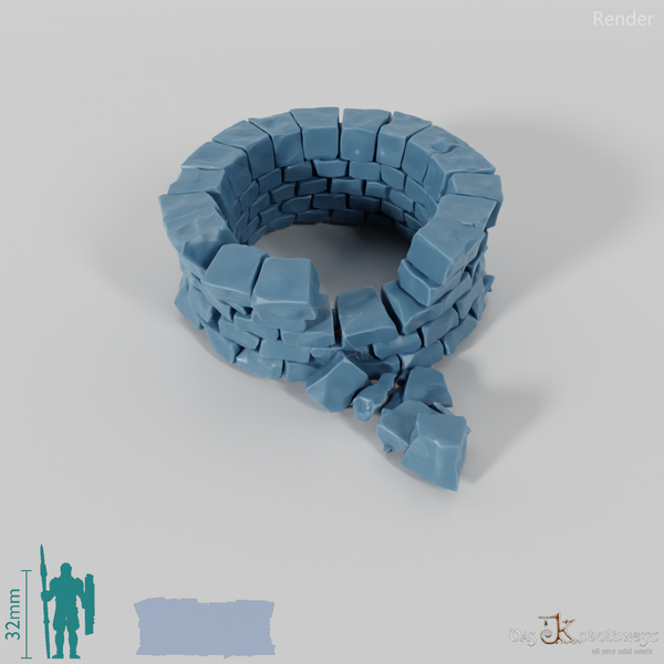 Brunnen - Zerstörter Brunnen 01