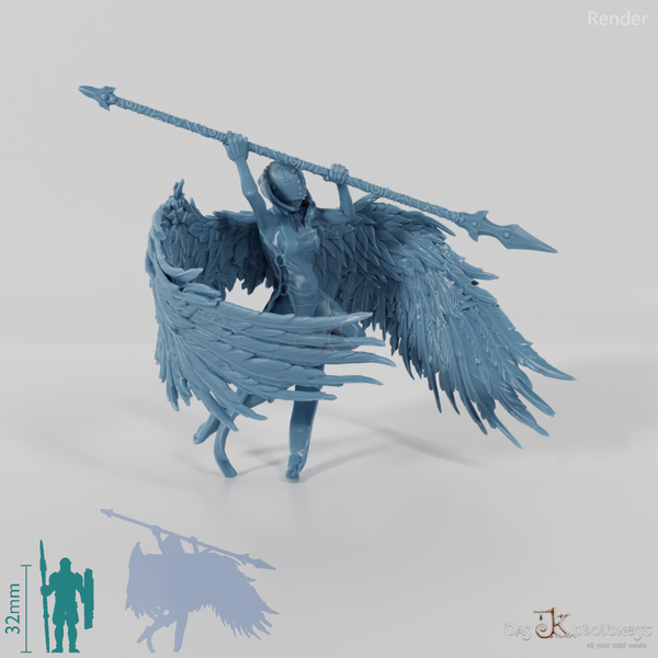 Geirahod, Zustoßende Walküre