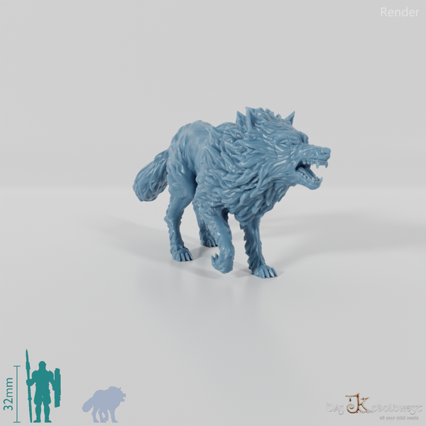 Wolf - Vernarbter Waldwolf