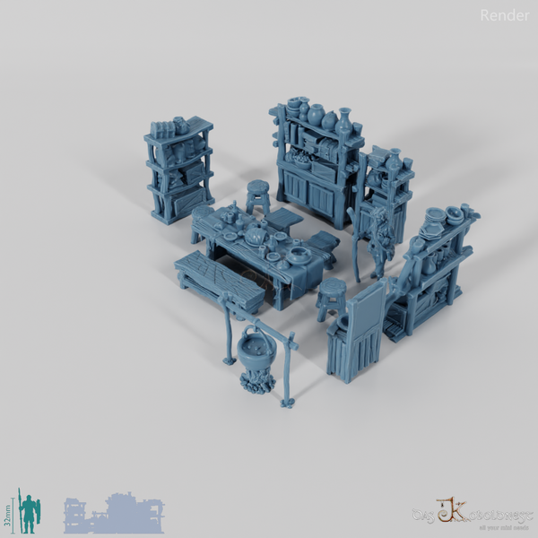 Dioramaset Zweites Halblingfrühstück