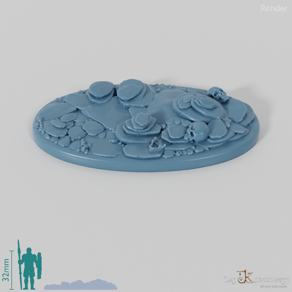 Begräbnisstätten-Bases (Oval)