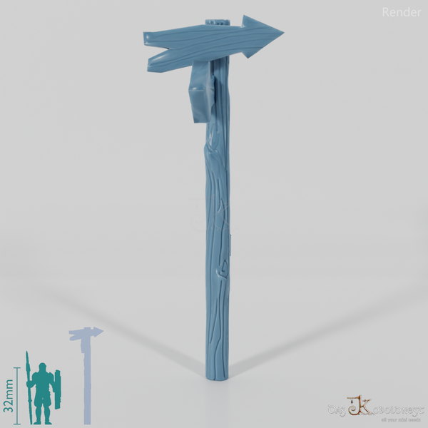 Wegweiser - Cartoon 03