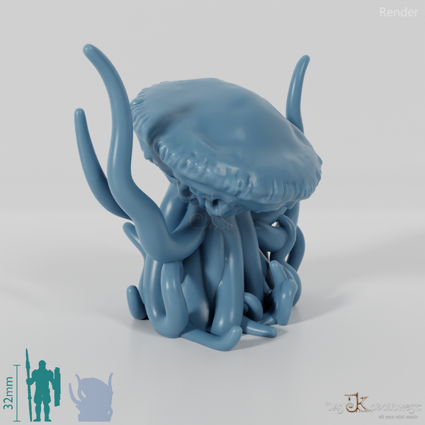 Qualle - Schwebende Riesenqualle 02