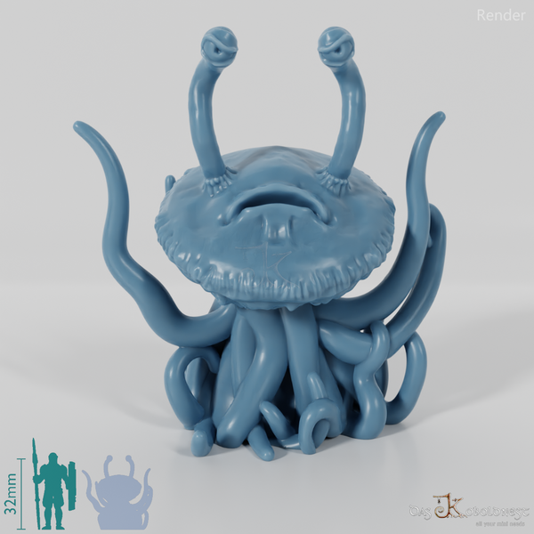 Schwebendes Quallenwesen 02