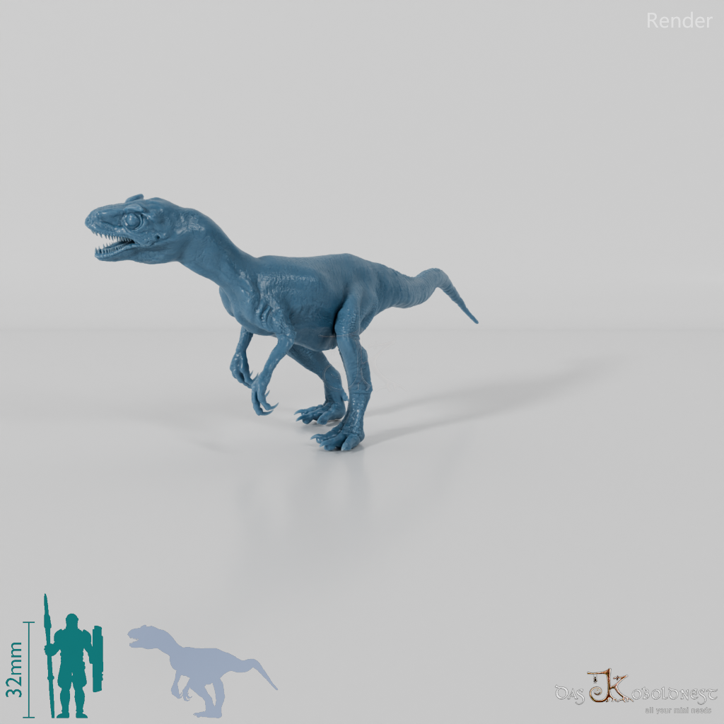 Allosaurus fragilis 07 (Jungtier) - JJP