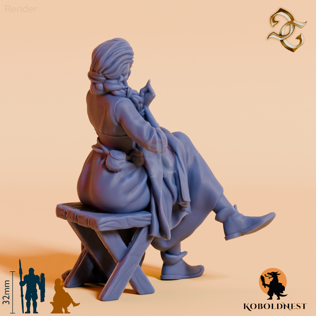 Abby Fletcher, Näherin